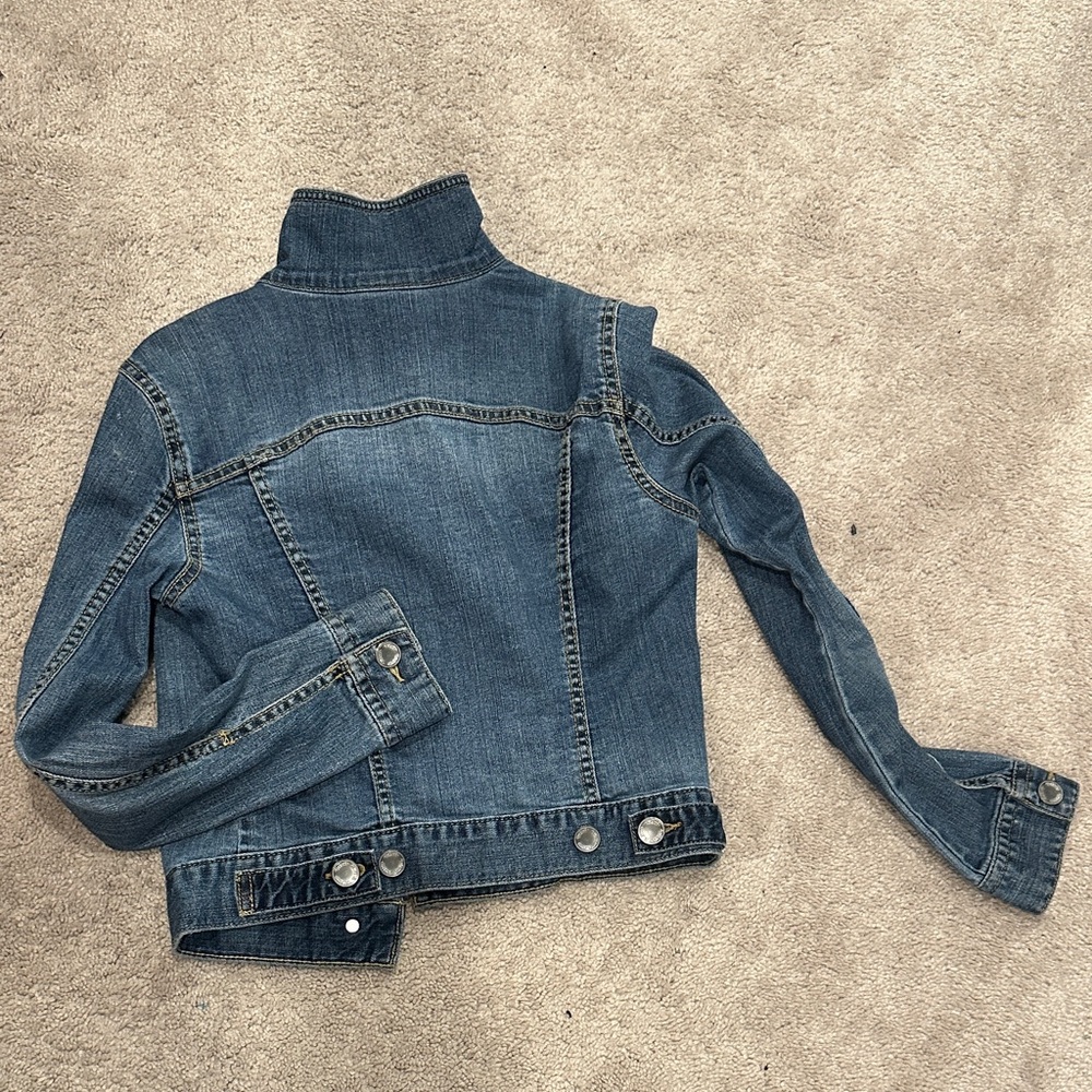 a.n.a Classic Blue Jean Jacket - Picture 4 of 4